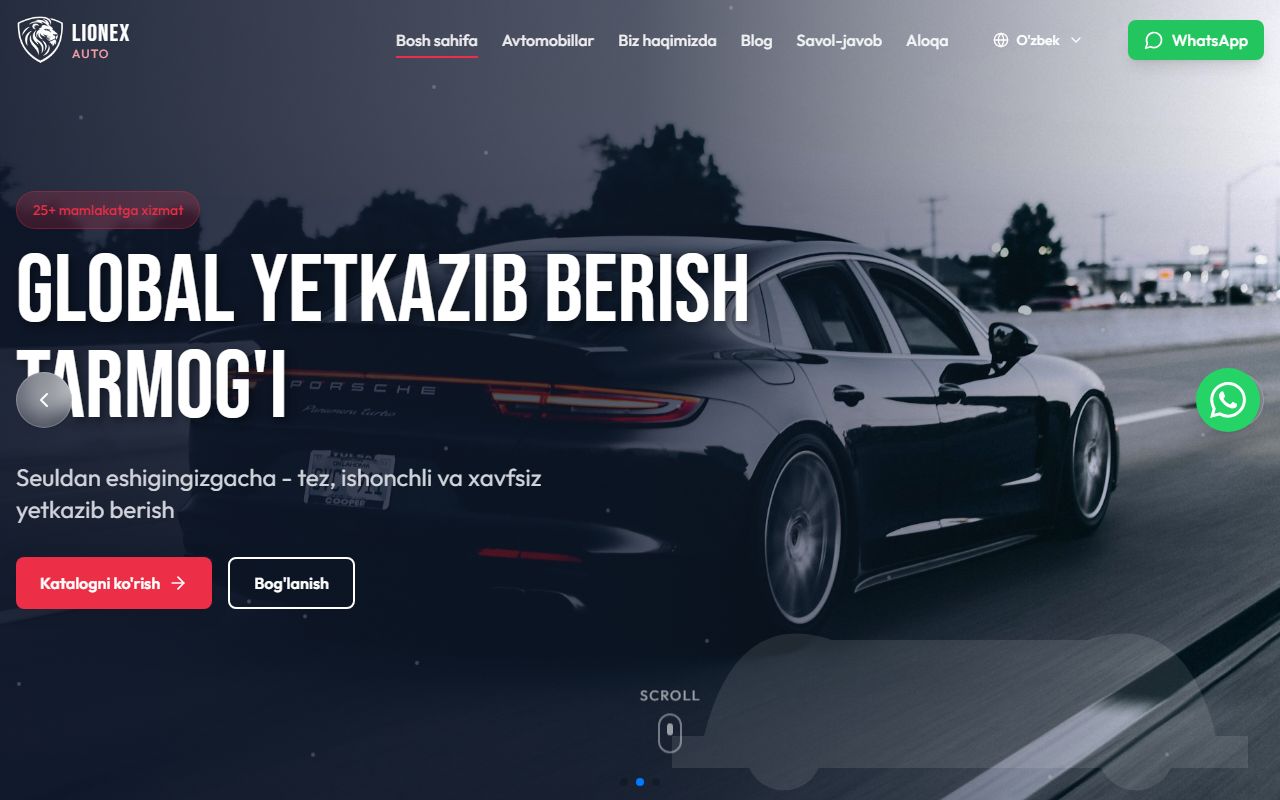 Lionex Auto — Avto savdo