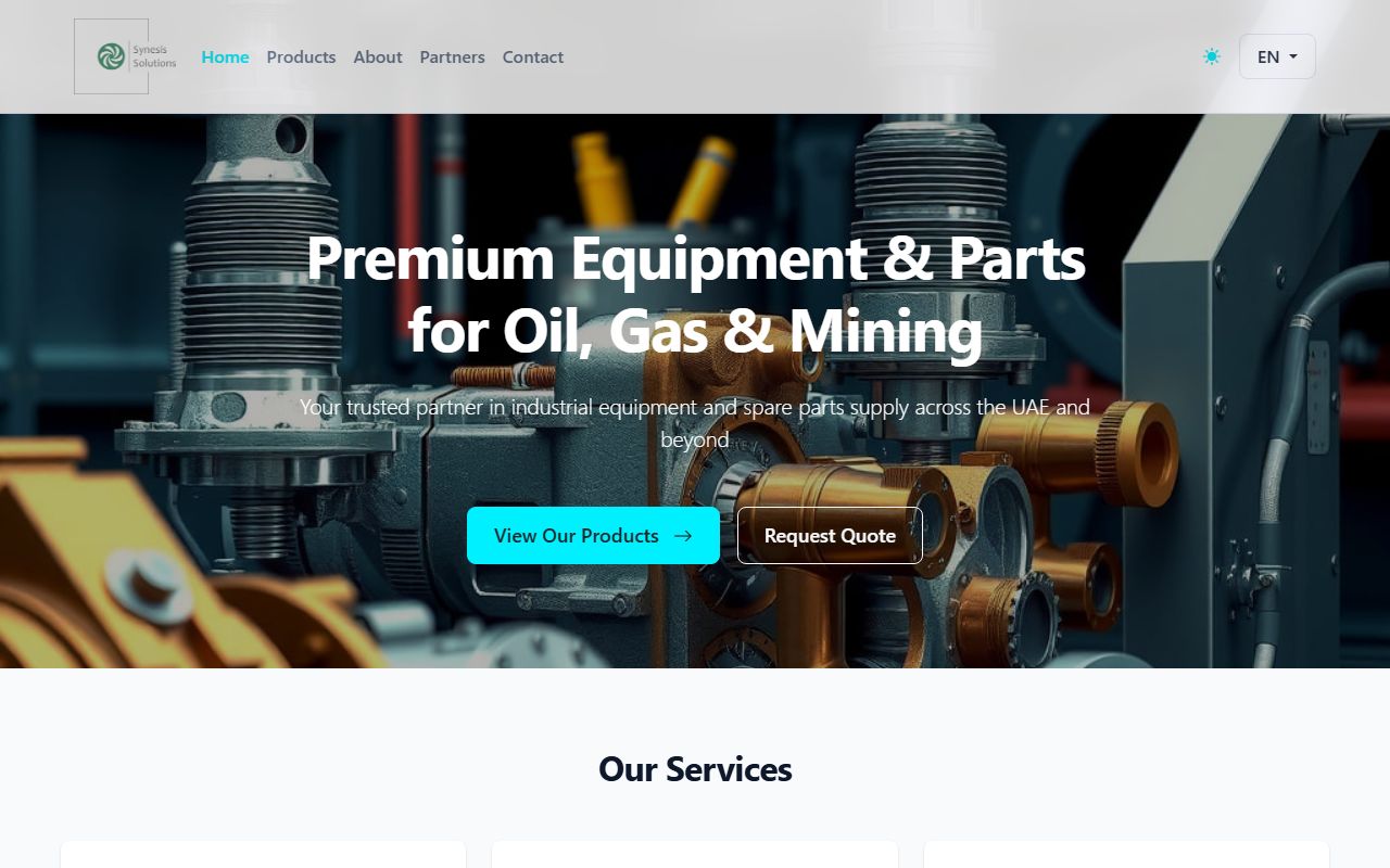 Synesis Solutions — Corporate · UAE